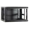 DSIT DS6404-F caja de servidores de pared 4U con puerta de cristal, sin montar, 600 x 450 mm