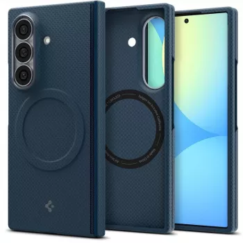 Spigen AirSkin Aramid funda MagSafe para Samsung Galaxy Z Fold 8 Ultra - Navy