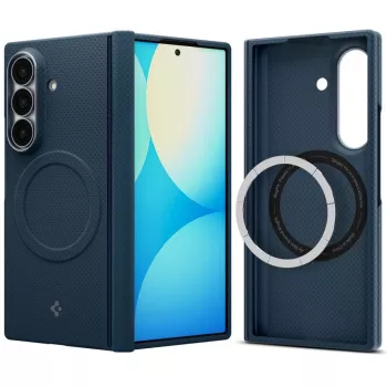 Spigen AirSkin Aramid funda MagSafe para Samsung Galaxy Z Fold 8 Ultra - Navy