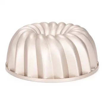 Patisse PAT-04502 set de mini moldes Gugelhupf de acero al carbono antiadherente, 6 piezas, Negro
