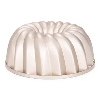 Patisse PAT-04502 set de mini moldes Gugelhupf de acero al carbono antiadherente, 6 piezas, Negro