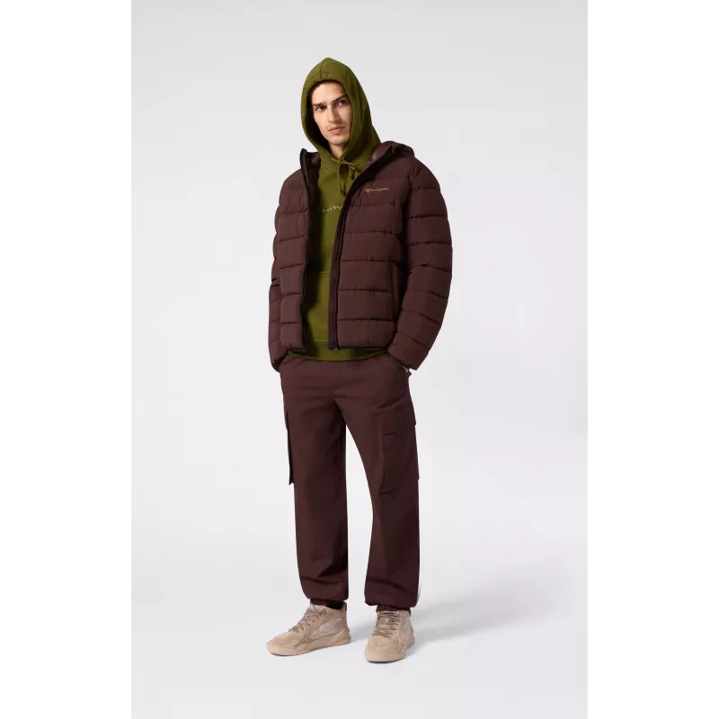 Champion Sudadera con capucha hombre oliva 220271 GS585 L