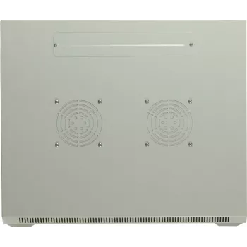 DSIT armario rack de servidor de pared 15U con puerta de cristal, blanco, 600x600x770 mm