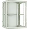 DSIT armario de servidor de pared 18U con puerta de cristal, 600x600x900 mm, blanco