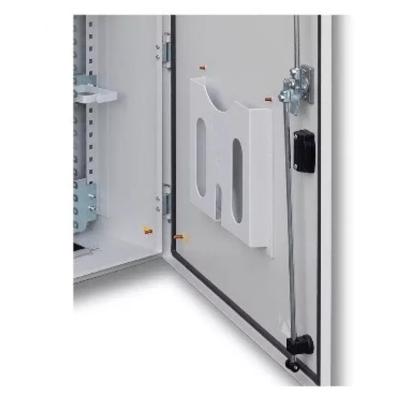 DSIT DS-A4 soporte de documentos para rack de servidor para papel A4, acero, negro, montaje en rack 19