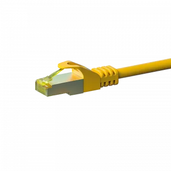 Cable de red DSIT Cat.7 S/FTP, RJ45, amarillo, 2 m