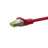 Cable de red DSIT RJ45 S/FTP (PiMF) Cat.7, rojo, 3 m (DC-75-030)