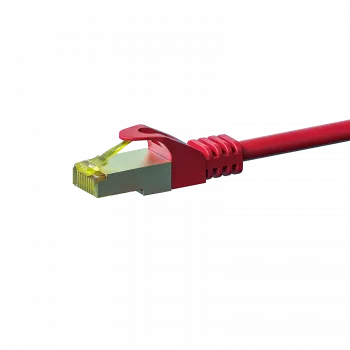 Cable de red DSIT RJ45 S/FTP (PiMF) Cat.7, rojo, 3 m (DC-75-030)