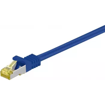Cable de red DSIT Cat.7 S/FTP (PiMF) RJ45, azul, 3 m