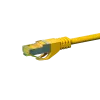 Cable de red DSIT Cat.7 S/FTP PiMF RJ45, 15 m, amarillo, 10 Gbps, LSZH