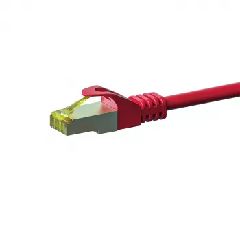 Cable de red DSIT Cat.7 S/FTP PiMF RJ45, rojo, 50 m (DC-75-500)