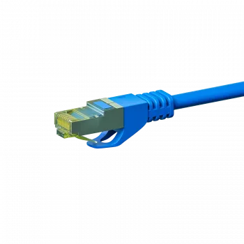 Cable de red DSIT RJ45 S/FTP (PiMF) Cat.7, azul, 50 m