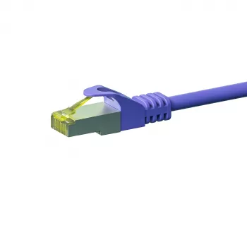 Cable de red DSIT RJ45 S/FTP (PiMF) Cat.7, violeta, 50 m (DC-78-500)
