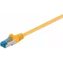 Cable de red DSIT CAT 6a S/FTP LSOH, 1,5 m, amarillo