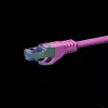 Cable de red DSIT CAT 6a LSOH - S/FTP - 2 metros - rosa (DC-6A9-020)