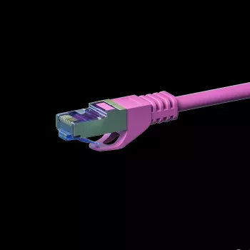 Cable de red DSIT CAT 6a LSOH - S/FTP - 2 metros - rosa (DC-6A9-020)