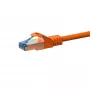 Cable de red DSIT CAT 6a LSOH - S/FTP - 30 metros - naranja (DC-6A6-300)