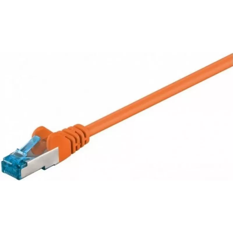 Cable de red DSIT CAT 6a LSOH - S/FTP - 30 metros - naranja (DC-6A6-300)