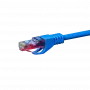 Cable de red DSIT CAT6 U/UTP 0,50 m azul 100% cobre