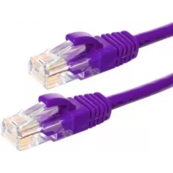 Cable de red DSIT CAT6 U/UTP, 2 m, violeta, 100% cobre (DC-68-020)