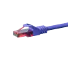 Cable de red DSIT CAT6 U/UTP, 2 m, violeta, 100 % cobre (DC-68-020)