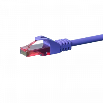 Cable de red DSIT CAT6 U/UTP, 2 m, violeta, 100% cobre (DC-68-020)