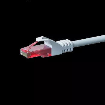Cable de red DSIT CAT6 U/UTP, 5 m, blanco, 100% cobre (DC-62-050)
