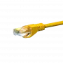 Cable de red DSIT CAT 6 U/UTP - 0,25 m - amarillo - CCA (DC-C67-002)