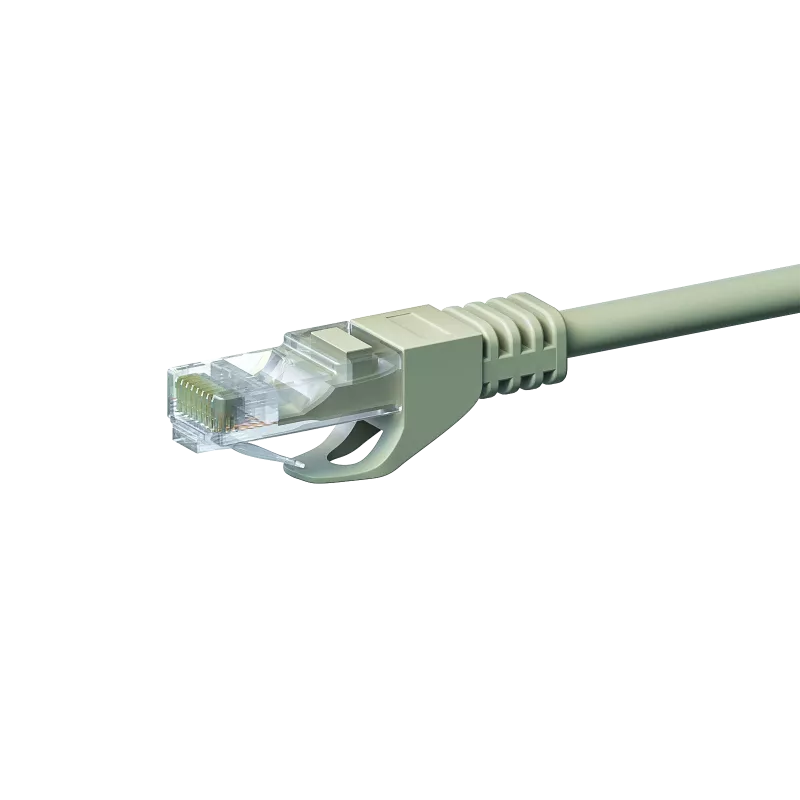 Cable de red DSIT CAT5e U/UTP, 0,25 m, gris, 100% cobre (DC-51-002)