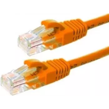 Cable de red DSIT CAT5e U/UTP, 1 m, naranja, 100% cobre (DC-56-010)