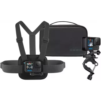 GoPro Sports Kit (arnés de pecho + soporte de manillar + funda para cámara) (AKTAC-001-VN)