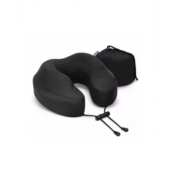 Almohada de viaje para cuello Cabeau Evolution Plus negra