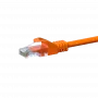DSIT Cable de red U/UTP CAT 5e, 0,25 m, Naranja, CCA, RJ45 (DC-C56-002)