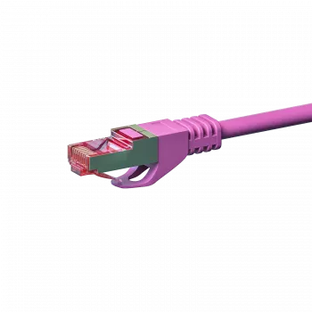DSIT CAT 6 S/FTP LSOH Cable de red patch, 0,25 m, Rosa