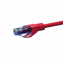 Cable de parcheo DSIT UTP CAT6a 0,25 m rojo 100% cobre (DC-U6A5-002)