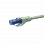 Cable de red DSIT CAT6a 100% cobre - U/UTP - 0,50 metros - gris (DC-U6A1-005)