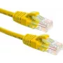 Cable de red DSIT CAT6a U/UTP 100% cobre 15m amarillo 10GbE 500MHz