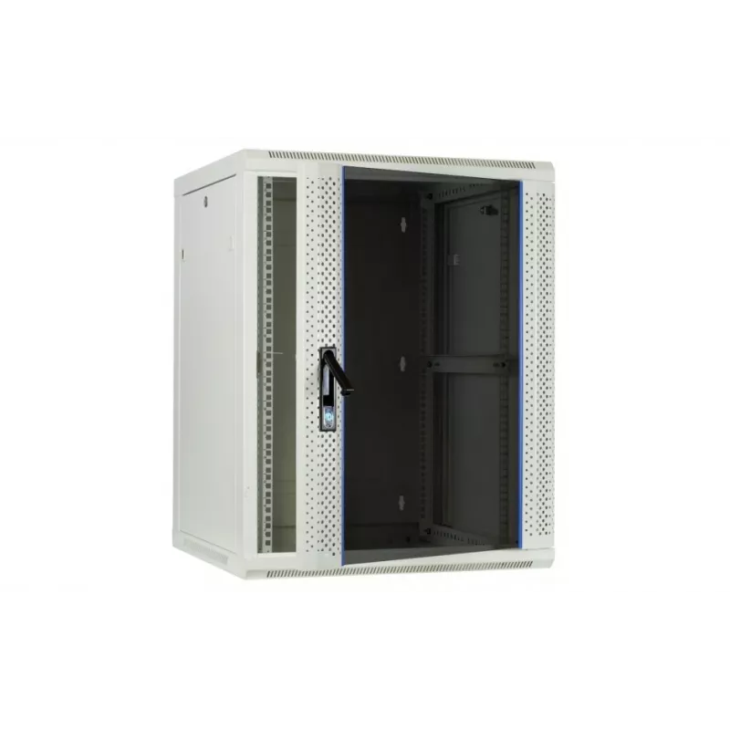 DSIT DS6604W armario de servidor de pared 4U con puerta de cristal, 600 x 600 x 280 mm, blanco