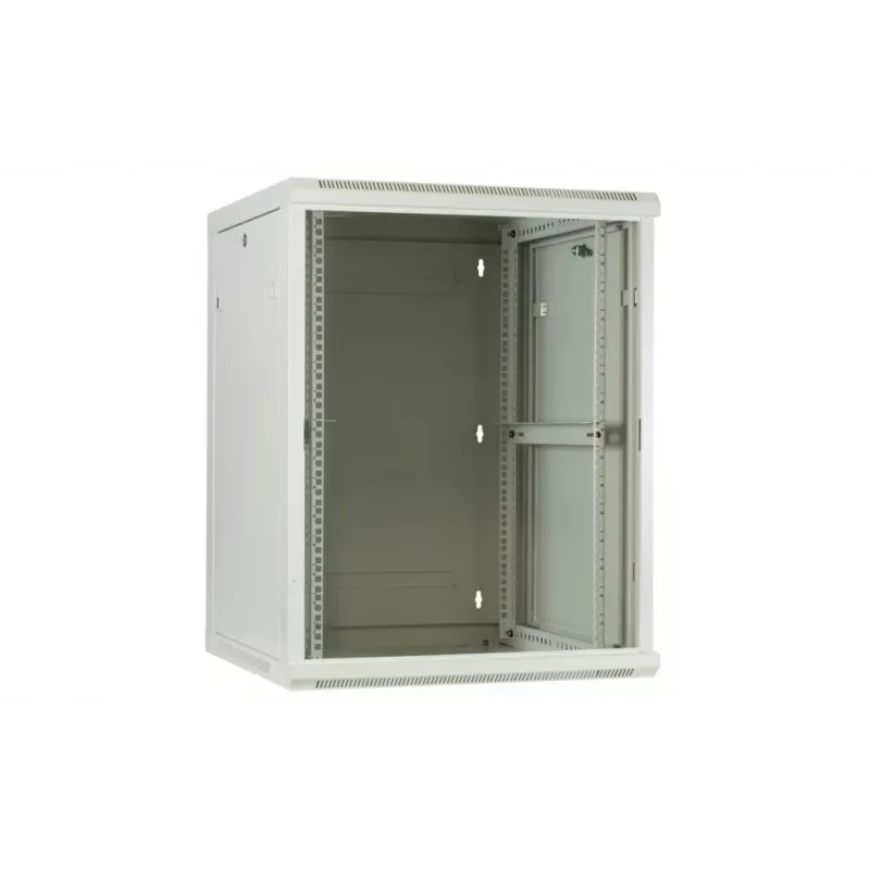 DSIT DS6604W armario de servidor de pared 4U con puerta de cristal, 600 x 600 x 280 mm, blanco