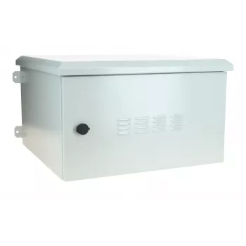 Armario de servidores de pared exterior DSIT DS6606-OUT 19 pulgadas IP55, 6U, 600x600x368 mm