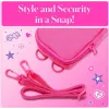 Kodak x Barbie funda blanda con cremallera y correa para colgar para Printomatic y Step Slim, rosa (RODBCMPK)