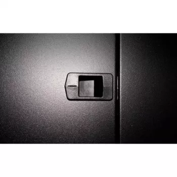 DSIT DS6604M armario de servidor de pared 4U con puerta metálica, 600 x 600 x 280 mm, negro