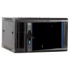 DSIT DS6604-F carcasa de servidor de pared 6U con puerta de cristal, 600x450x320 mm, negro