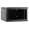 DSIT DS6604-F carcasa de servidor de pared 6U con puerta de cristal, 600x450x320 mm, negro