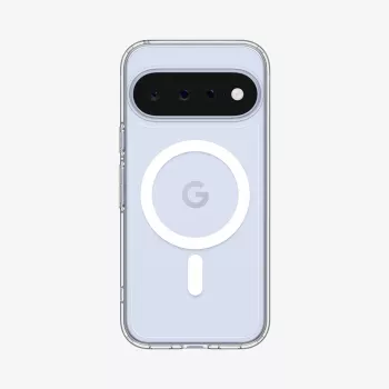 SPIGEN Ultra Hybrid Mag funda MagSafe para Google Pixel 11 - transparente/blanco