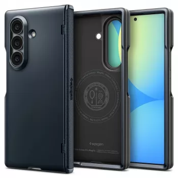 SPIGEN Slim Armor Pro funda MagSafe para Samsung Galaxy Z Fold 8 Ultra - Metal Slate