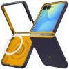 Spigen Nano Pop funda MagSafe para Samsung Galaxy Z Flip 8 - Blueberry Navy