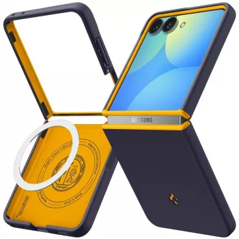 Spigen Nano Pop funda MagSafe para Samsung Galaxy Z Flip 8 - Blueberry Navy