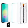 Spigen Glas.tR EZ Fit Pro pack de 2 protectores de pantalla de cristal templado para Samsung Galaxy A27 5G - transparente
