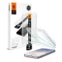 Spigen Glas.tR EZ Fit Pro AC pack de 2 protectores de pantalla de cristal templado para Samsung Galaxy S26 FE - transparente, dureza 9H, marco de alineación automática